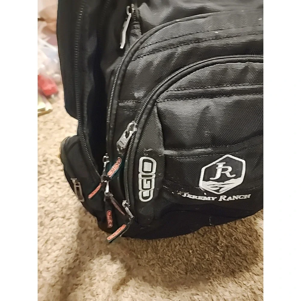 Ogio Renegade‎ Laptop Backpack Gray Large Pockets Sunglasses Case - Picture 6 of 8